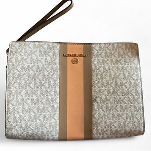 Michael Kors Tan and Brown Bag